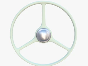 Универсальный руль для фургона 40-х годов 3D Модель