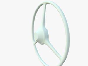 Generic 40s Van Steering Wheel 3D-Modell