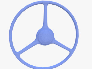 Generic 40s Van Steering Wheel 3D-Modell