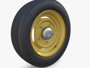 Generic 40s Van Wheel 3D Model
