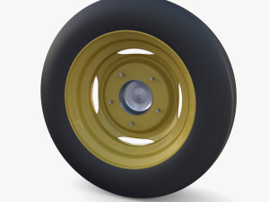 Generic 40s Van Wheel 3D Модель