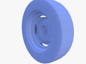 Generic 40s Van Wheel 3D Модель