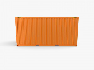 20ft Shipping Container High Cube Model 3D