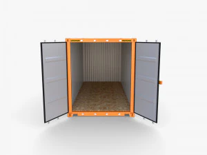 20ft Shipping Container High Cube 3D Model