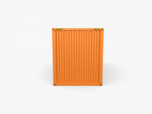 20ft Shipping Container Side Open High Cube Modelo 3D