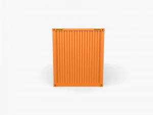 20ft Shipping Container Side Open High Cube 3D Model