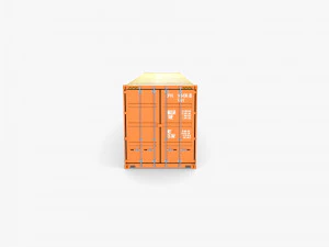 40ft Shipping Container High Cube 3D Model