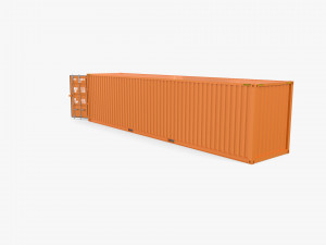 40ft Shipping Container High Cube 3D Model