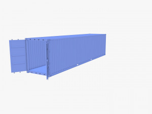 40ft Shipping Container High Cube 3D Model