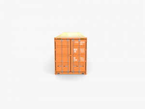 40ft Shipping Container Side Open High Cube 3D मॉडल