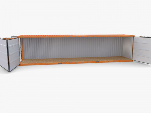 40ft Shipping Container Side Open High Cube 3D मॉडल
