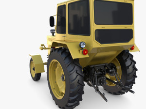 Generic Tractor v3 3D 모델