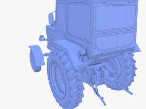 Generic Tractor v3 3D Model