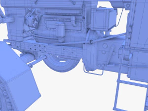 Generic Tractor v3 3D Model