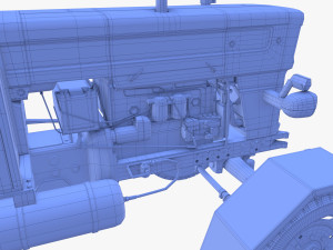 Generic Tractor v3 3D 모델