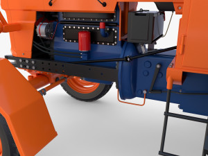 U650 Tractor v7 3D Модель