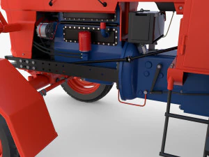 U650 Tractor v8 3D Model