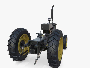 U650 Tractor v8 3D Model