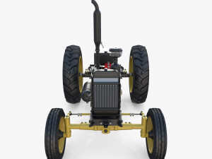 U650 Tractor v8 3D मॉडल