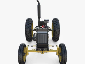 U650 Tractor v8 3D Model