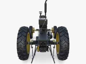 U650 Tractor v8 3D मॉडल