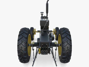 U650 Tractor v8 3D Model