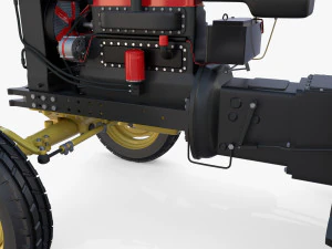 U650 Tractor v8 3D Model