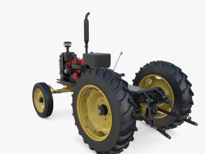 U650 Tractor v9 3D Model