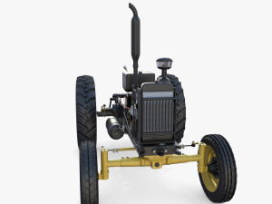 U650 Tractor v9 3D Model
