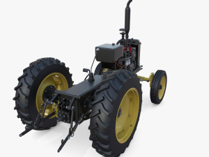 U650 Tractor v9 3D Model