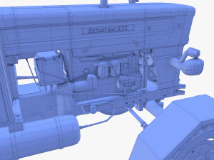 U650 Tractor v9 3D Model