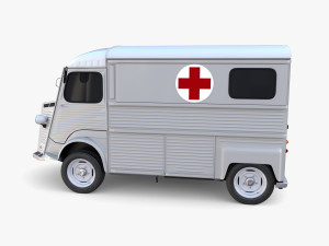 Citroen HY Ambulance Model 3D