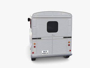 Citroen HY Ambulance Model 3D