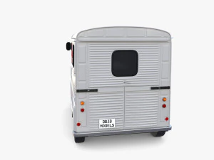 Citroen HY Ambulance 3D Model