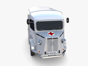 Citroen HY Ambulance Model 3D