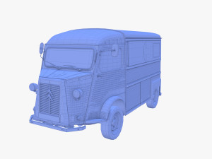 Citroen HY Ambulance Model 3D