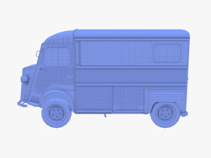 Citroen HY Ambulance Model 3D
