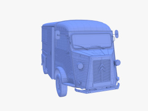 Citroen HY Ambulance Model 3D