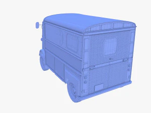 Citroen HY Ambulance 3D Model