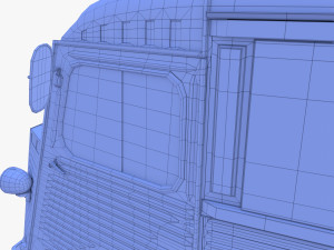 Citroen HY Ambulance Model 3D