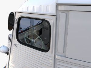Citroen HY Ambulance with interior 3D Model
