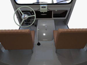 Citroen HY Ambulance with interior 3D Model