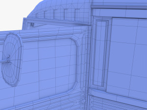 Citroen HY Ambulance with interior 3D Model