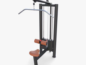 M&aacute;quina lateral Modelo 3D