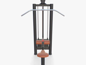 M&aacute;quina lateral Modelo 3D