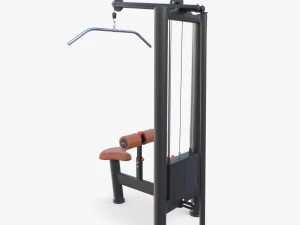 M&aacute;quina lateral Modelo 3D