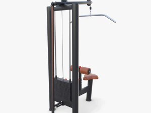 M&aacute;quina lateral Modelo 3D