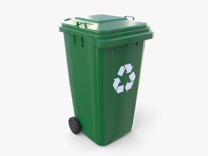 Trash can v1 3D 모델