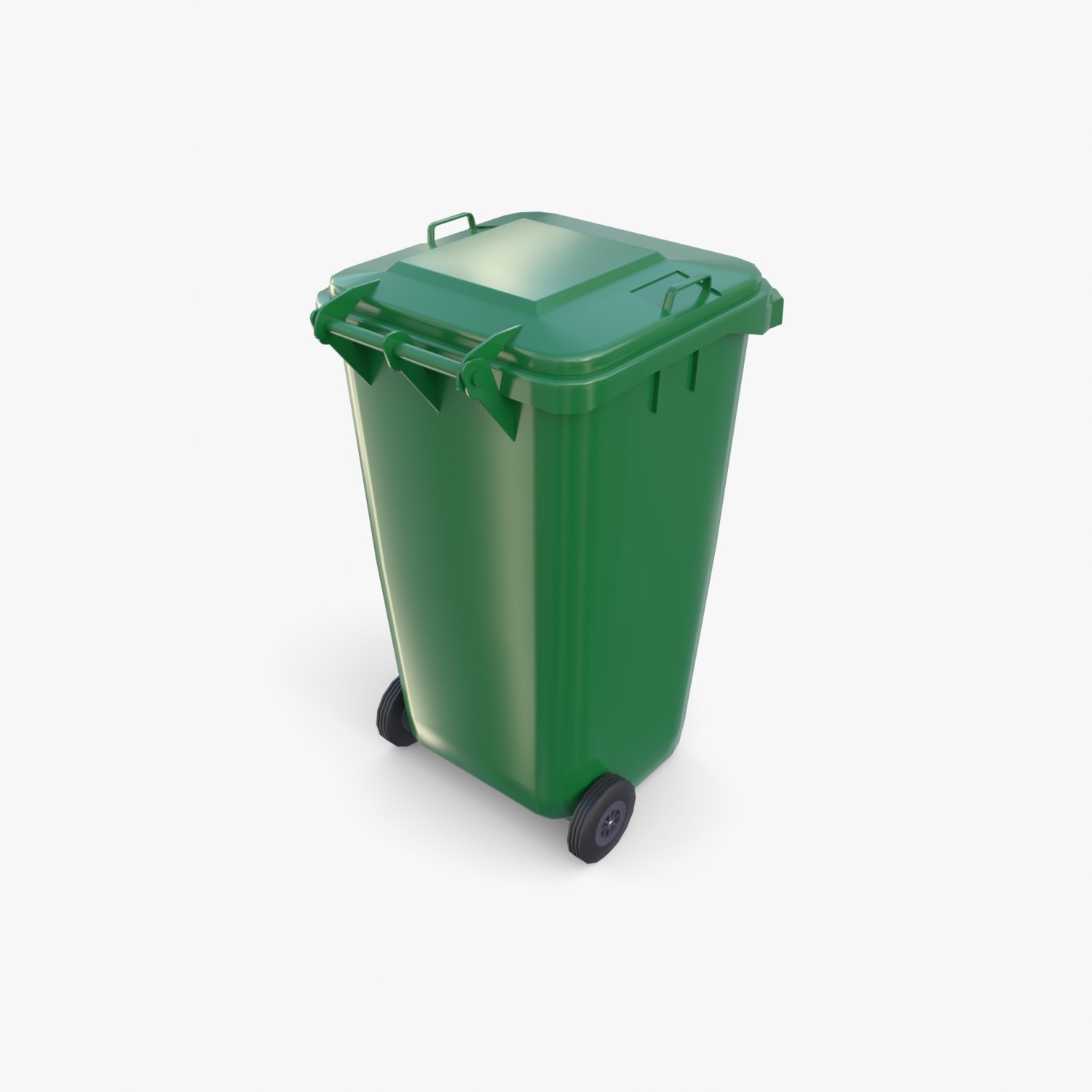 Trash can v1 3D Model in Parts 3DExport