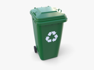 Trash can v1 3D 모델